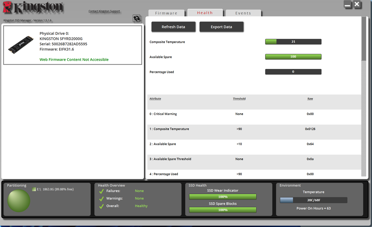 Der Kingston SSD Manager bietet vielfältige Möglichkeiten (Bildquelle: <a href="https://blog.nbb.com/kingston-fury-renegade-im-test-wenns-etwas-schneller-sein-darf" class="externalURL" target="_blank">blog.nbb.com</a>)