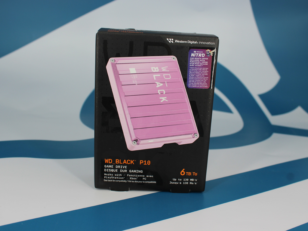 Nimmt gerne Gamer ins Visier: Das WD_BLACK P10 Game Drive.