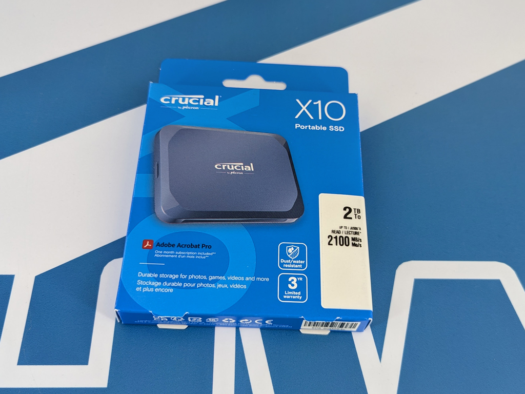 Crucial X10 Portable SSD mit 2 TB im Test