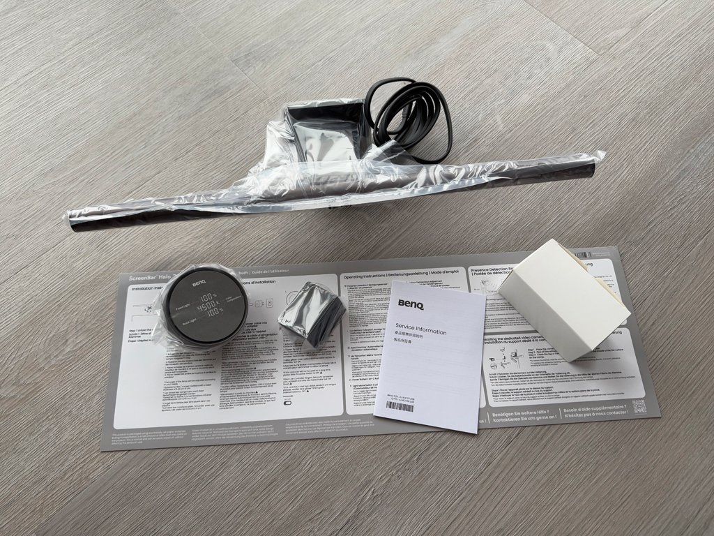 Der Lieferumfang auf einen Blick.