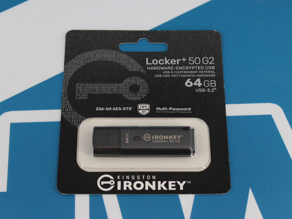 Kingston IronKey Locker+ 50 G2 64 GB Test