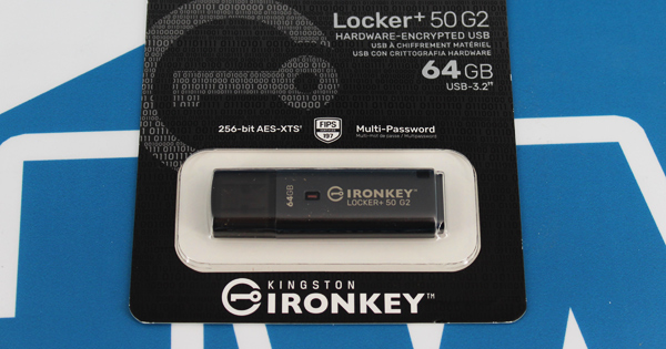 Kingston IronKey Locker+ 50 G2 64 GB Test