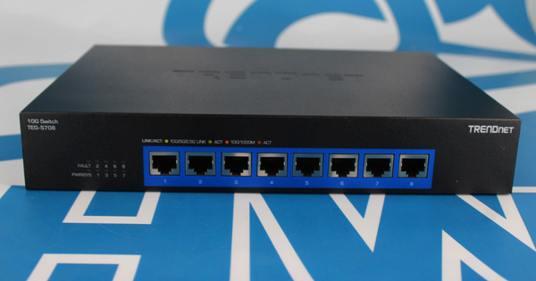 TRENDnet TEG-S Desktop 10G Switch Test
