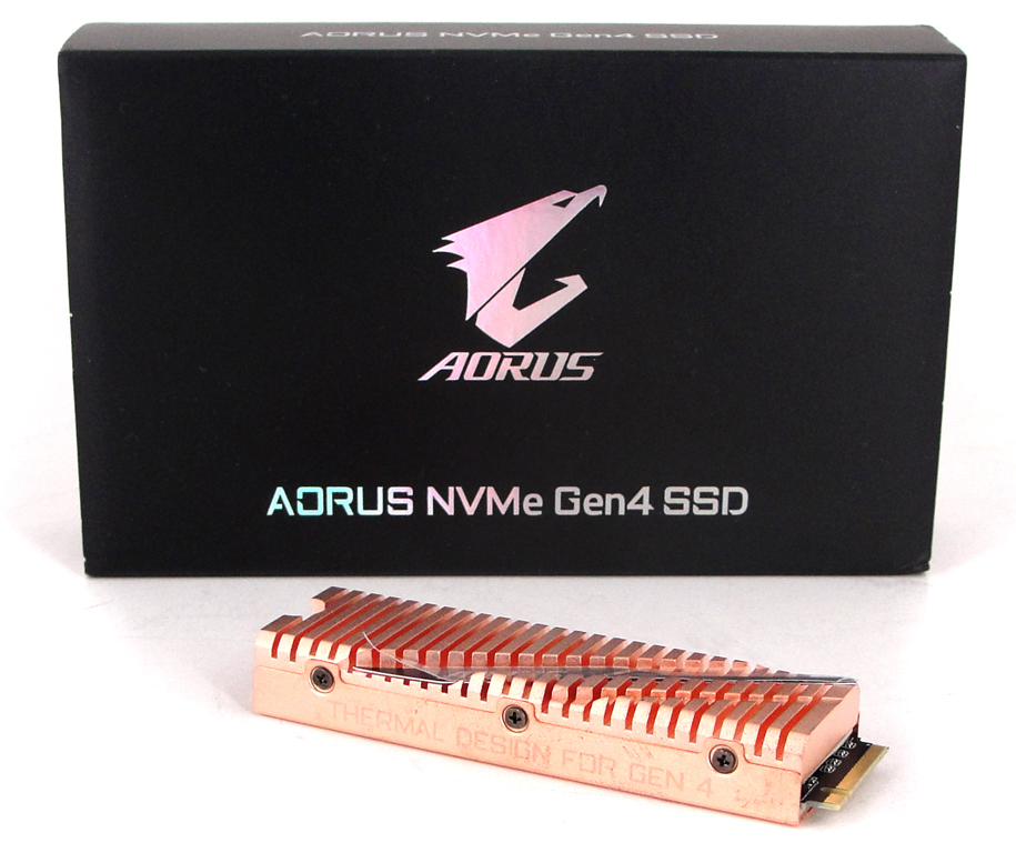 Für Enthusiasten, Profis und Gamer: Die Gigabyte AORUS NVMe Gen4 SSD mit 2.000 GB kann mit einem hohen Maß an Performance und maximaler Schreiblast überzeugen.