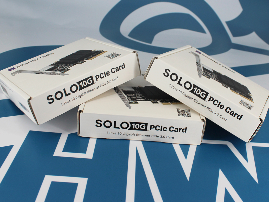 Die G10E-1X-E3 ist ein schneller 10G-Ethernet-Adapter von Sonnet.